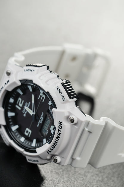 Casio Watch:Analog-Digital Combination solar AQS810WC-7AV