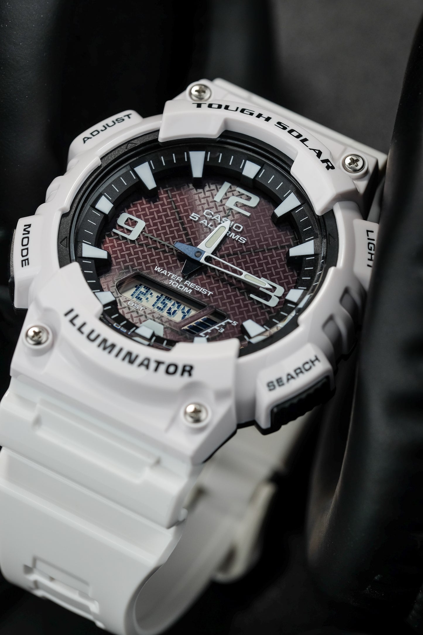 Casio Watch:Analog-Digital Combination solar AQS810WC-7AV