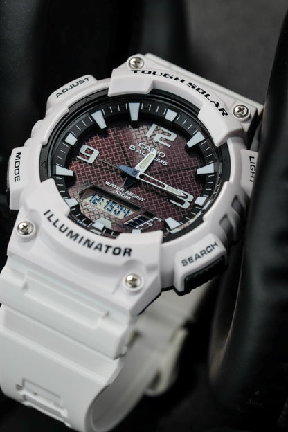 Casio Watch:Analog-Digital Combination solar AQS810WC-7AV