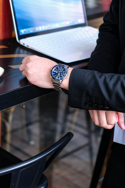 Casio Watch:Slim Line with Sapphire Crystal EFS-S510D-2AV