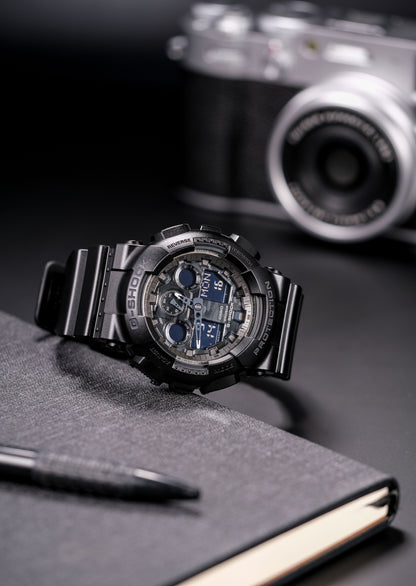 Casuo Watch:ANALOG-DIGITAL GA-100 SERIES GA-100CF-1A