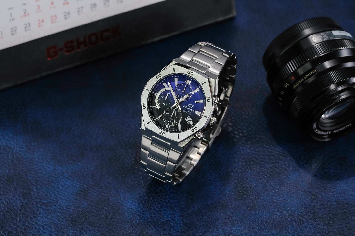 Casio Watch:Standard chronograph watch EFB-680D-2AV