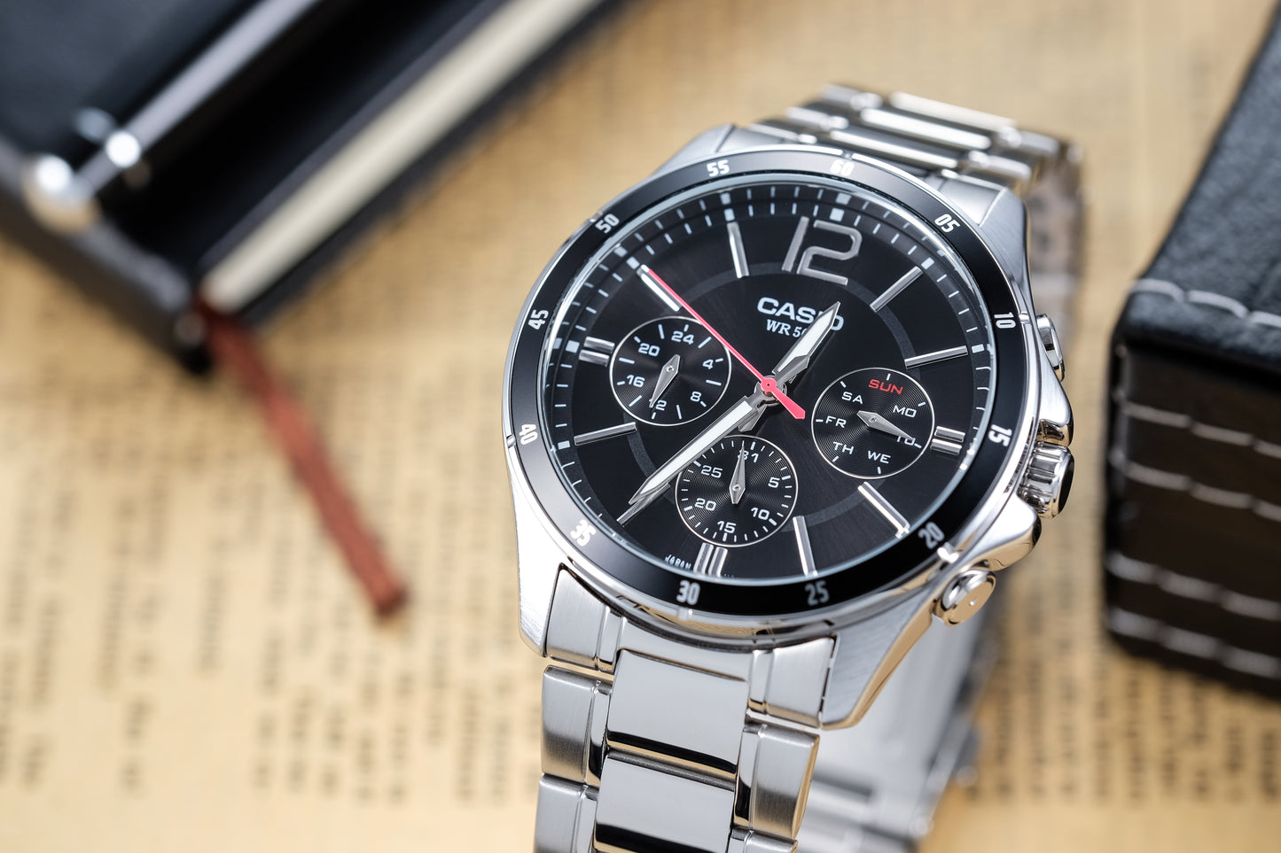 Casio watch:ENTICER MEN MTP-1374 series MTP-1374D-1AV