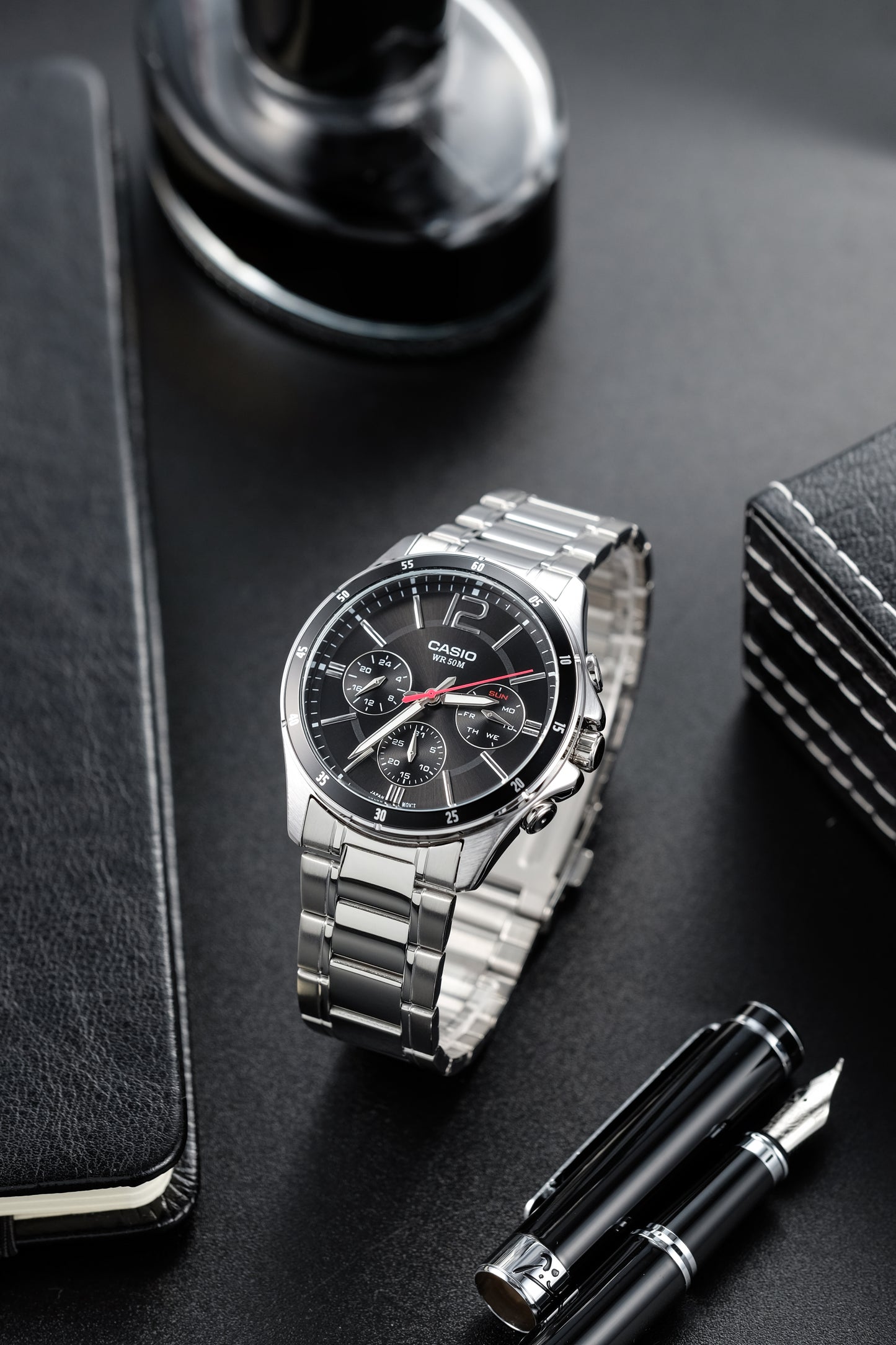 Casio watch:ENTICER MEN MTP-1374 series MTP-1374D-1AV