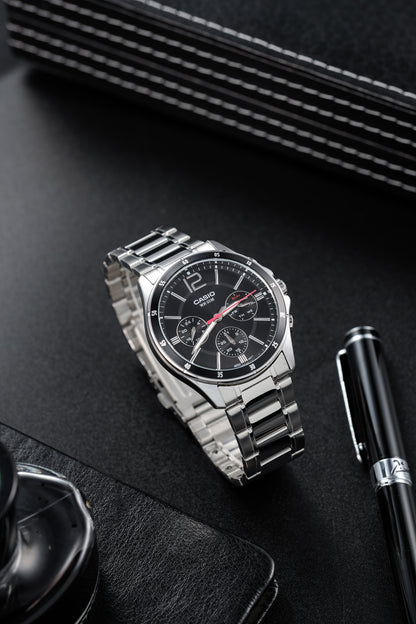 Casio watch:ENTICER MEN MTP-1374 series MTP-1374D-1AV