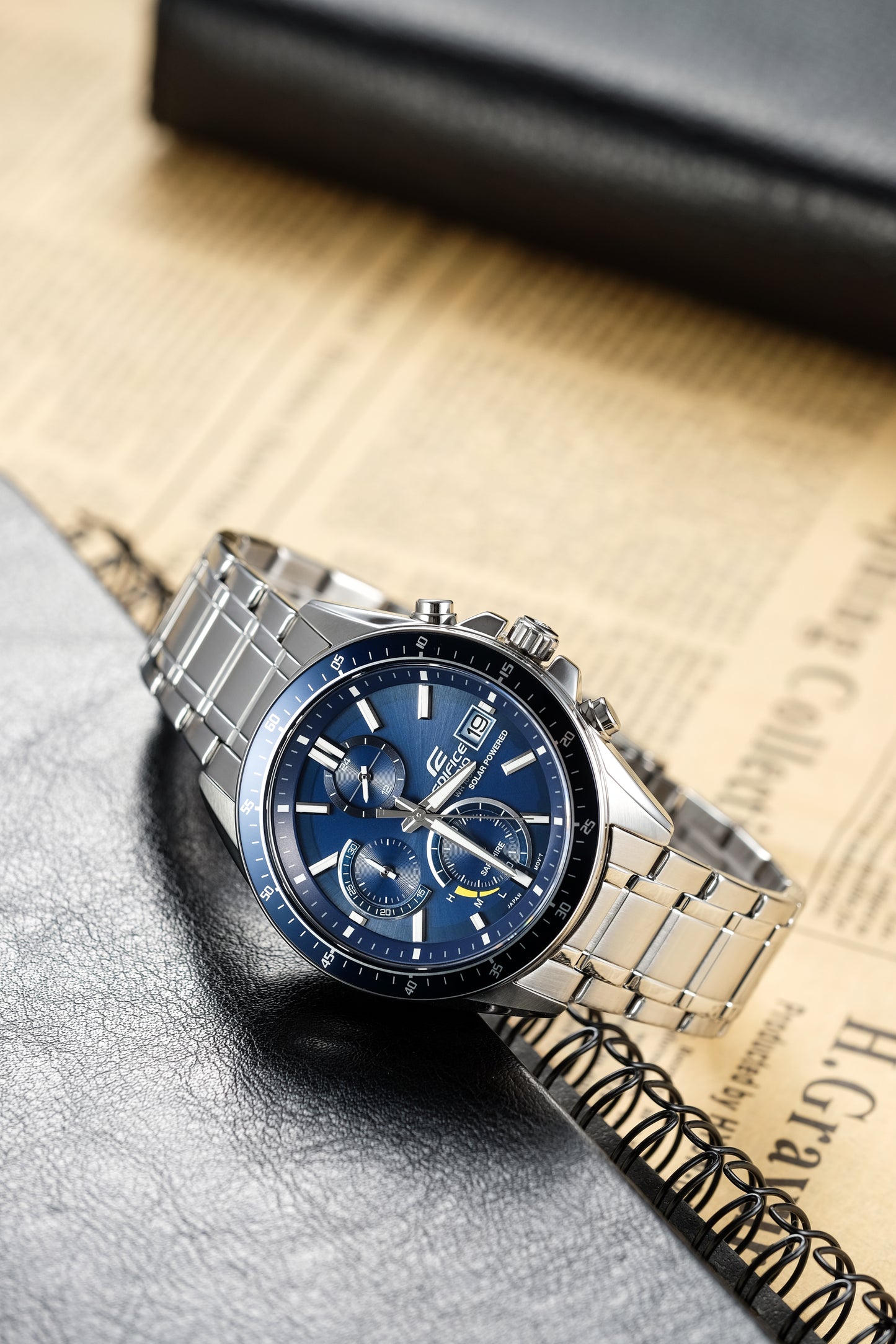 Casio Watch:Slim Line with Sapphire Crystal EFS-S510D-2AV