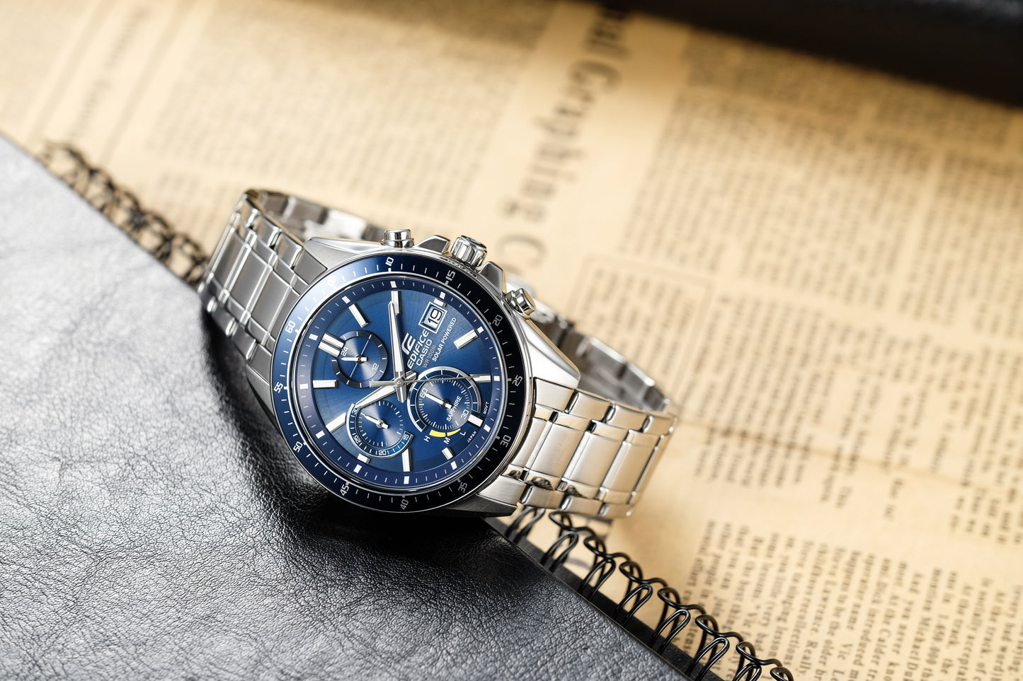 Casio Watch:Slim Line with Sapphire Crystal EFS-S510D-2AV