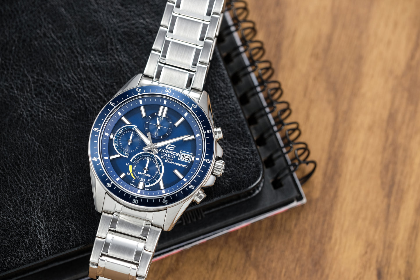 Casio Watch:Slim Line with Sapphire Crystal EFS-S510D-2AV