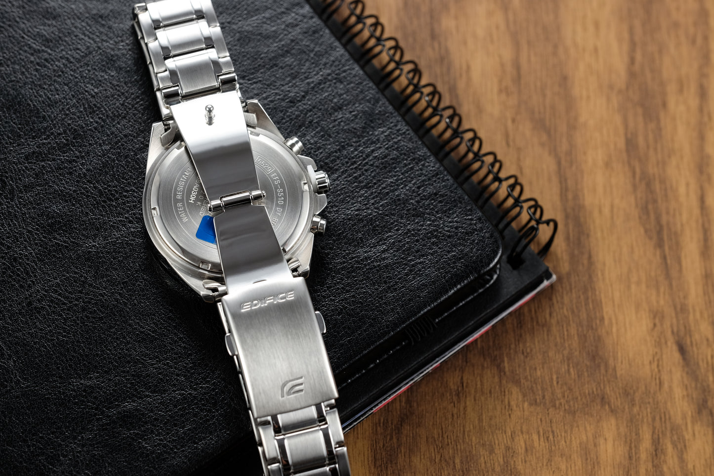 Casio Watch:Slim Line with Sapphire Crystal EFS-S510D-2AV
