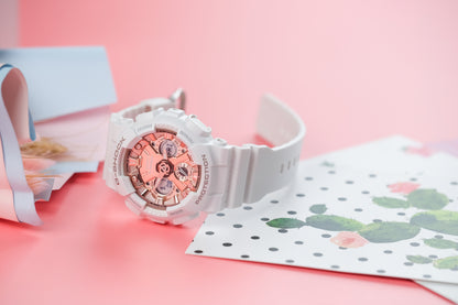 Casio watch:ANALOG-DIGITAL WOMEN GMAS120MF-7A2