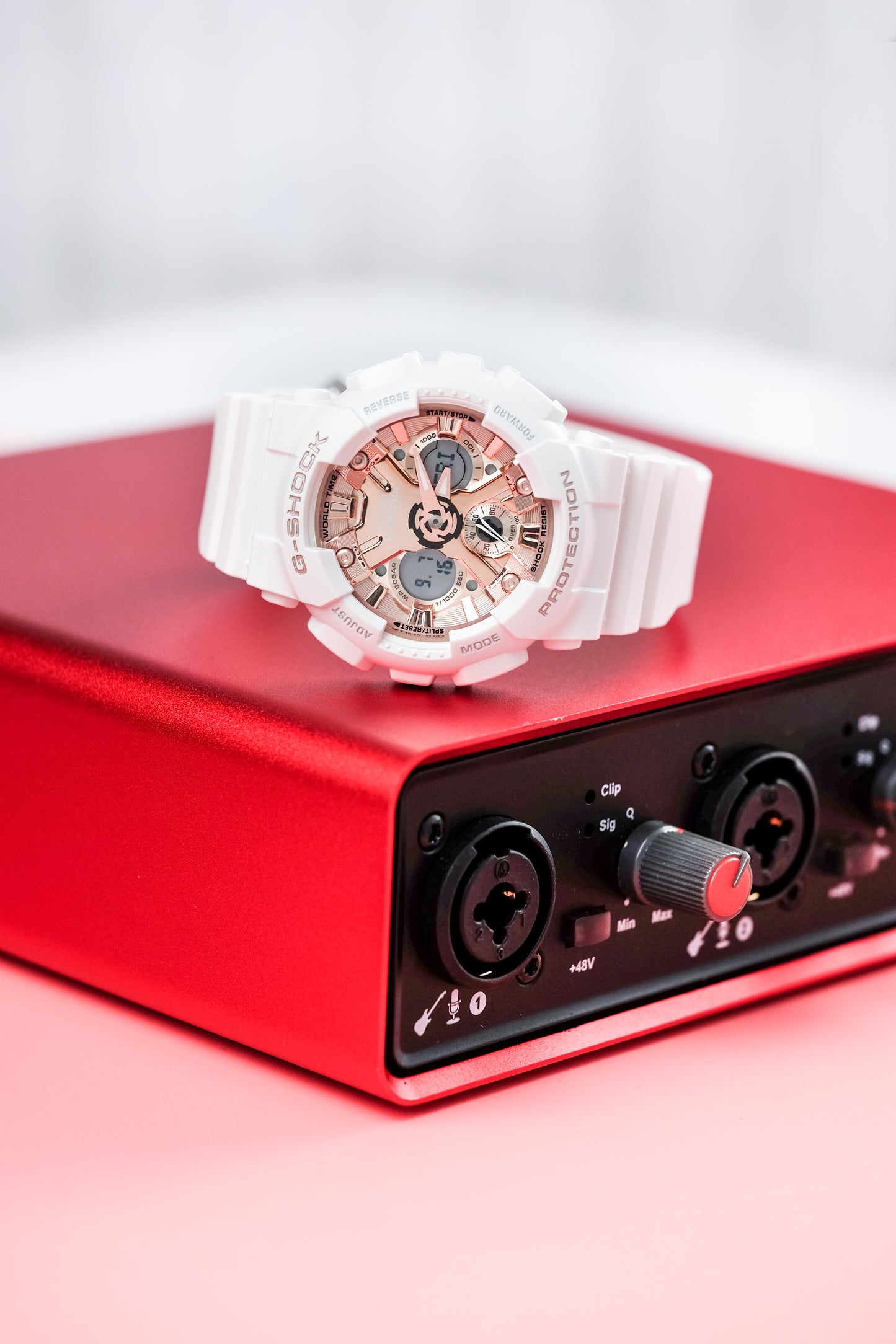 Casio watch:ANALOG-DIGITAL WOMEN GMAS120MF-7A2