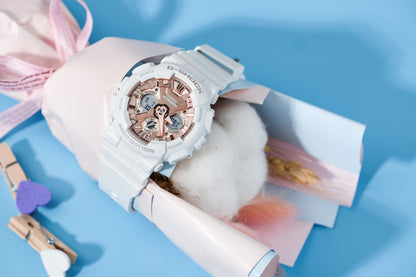 Casio watch:ANALOG-DIGITAL WOMEN GMAS120MF-7A2