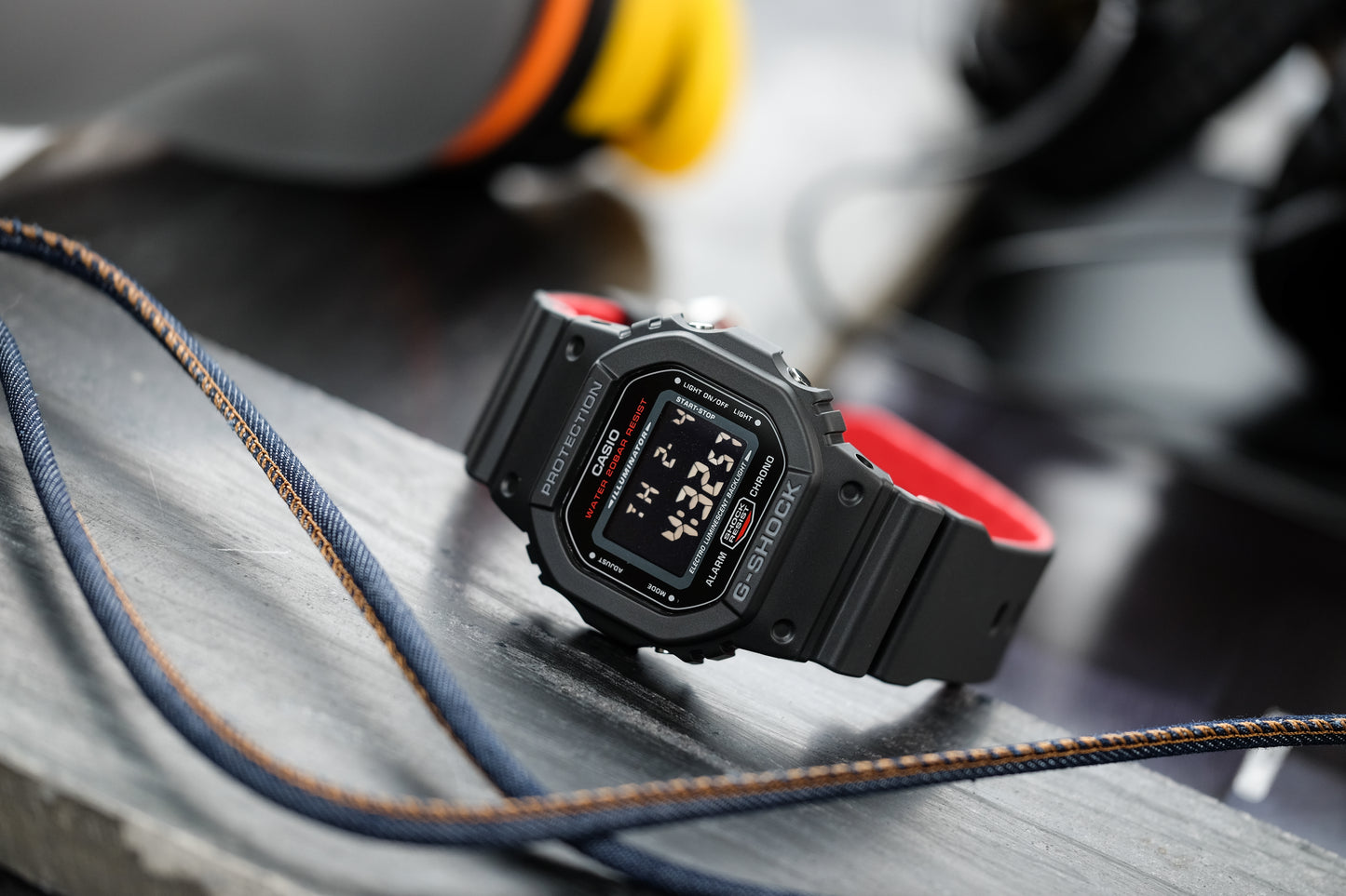 Casio Watch:DIGITAL 5600 SERIES DW-5600HR-1
