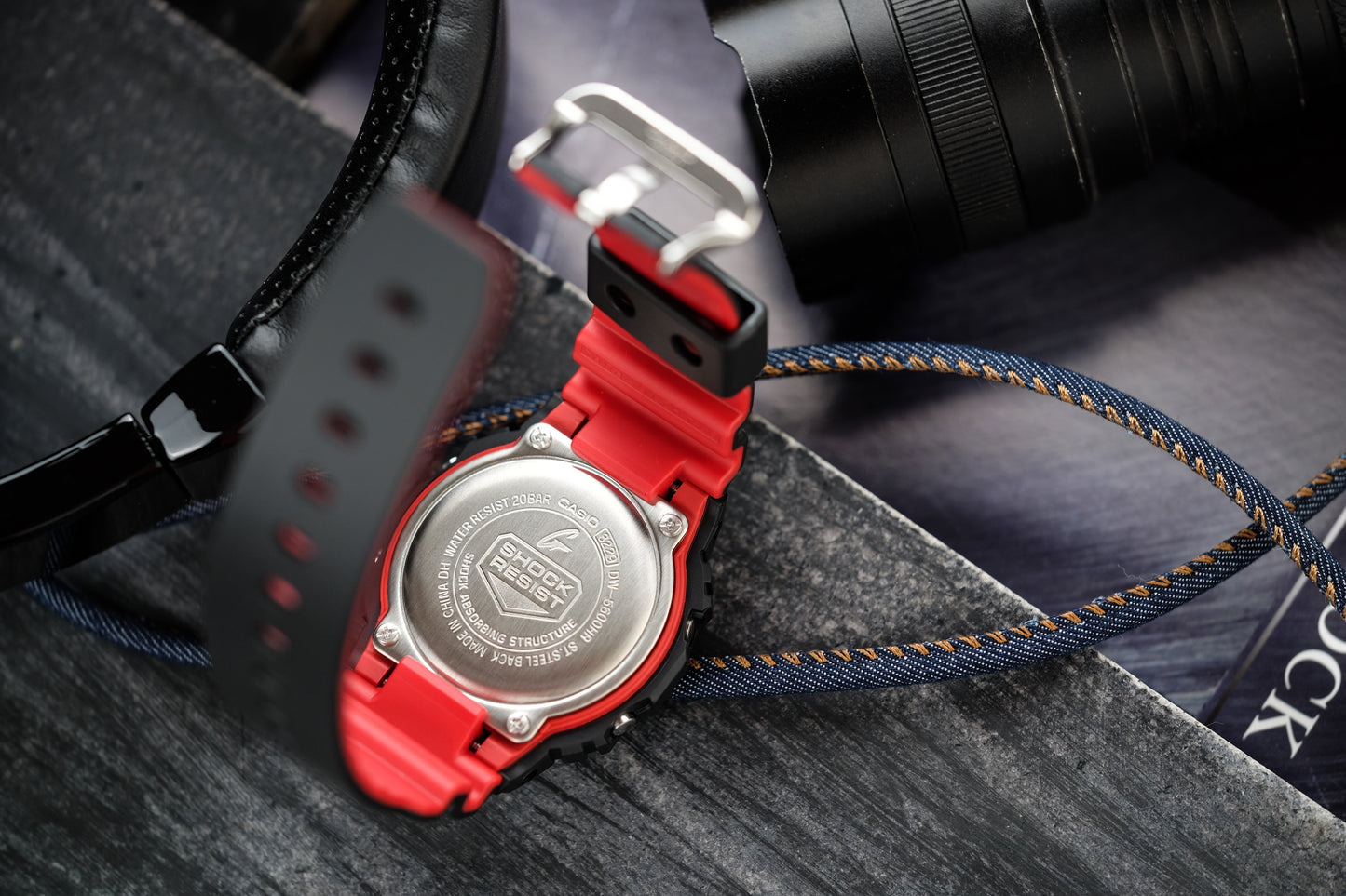 Casio Watch:DIGITAL 5600 SERIES DW-5600HR-1