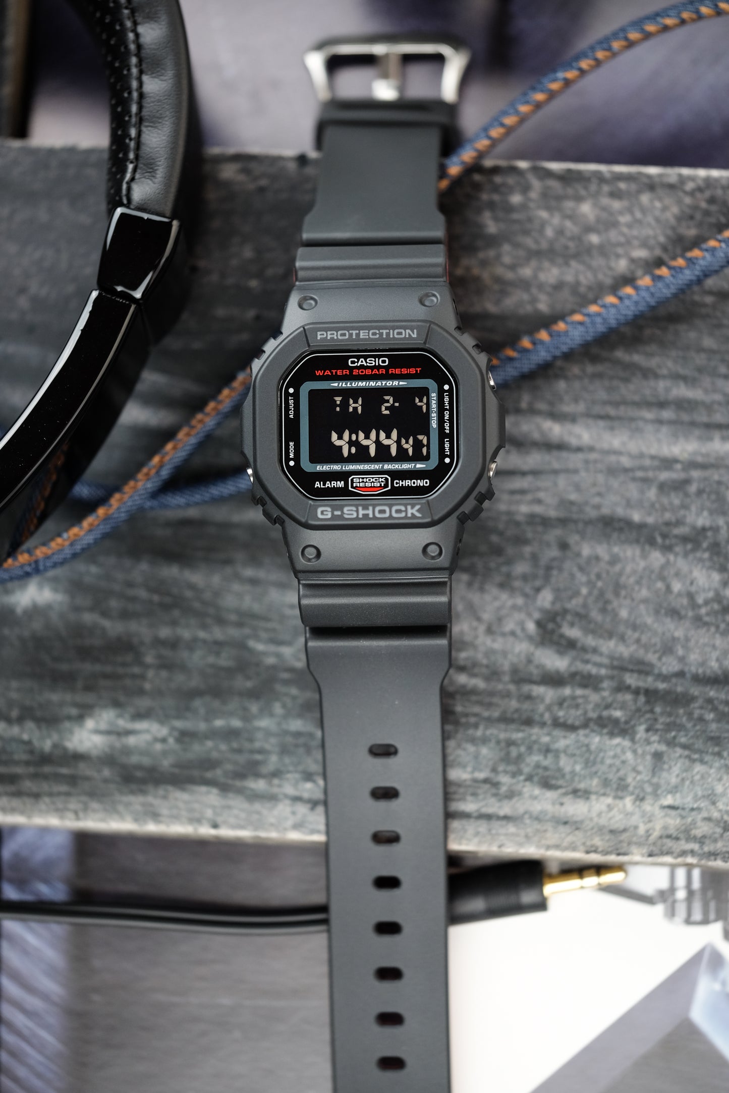 Casio Watch:DIGITAL 5600 SERIES DW-5600HR-1