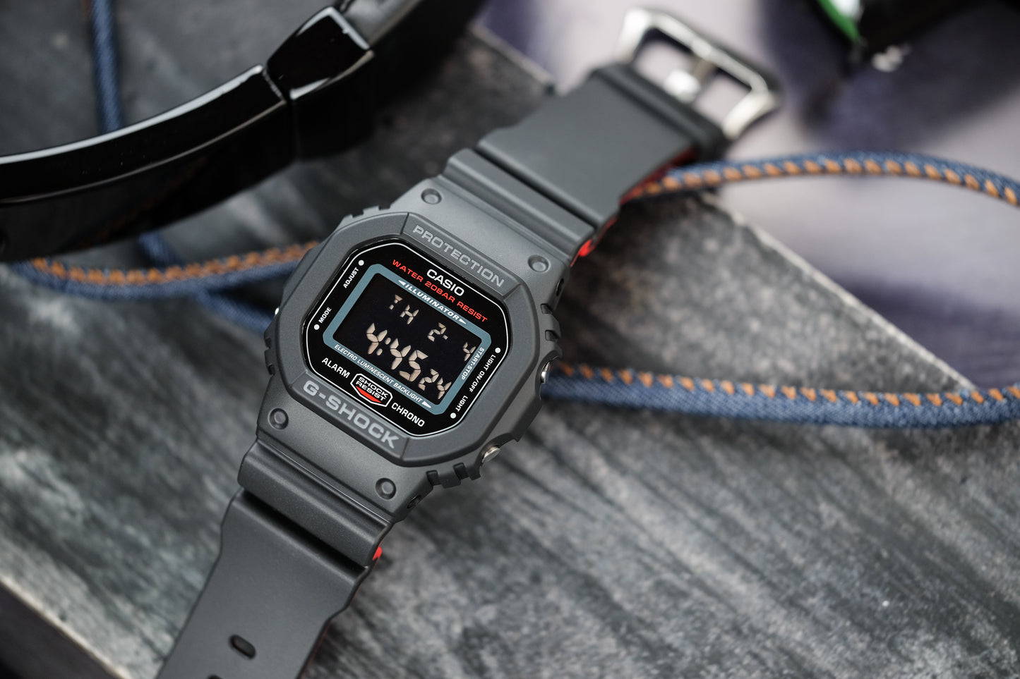 Casio Watch:DIGITAL 5600 SERIES DW-5600HR-1
