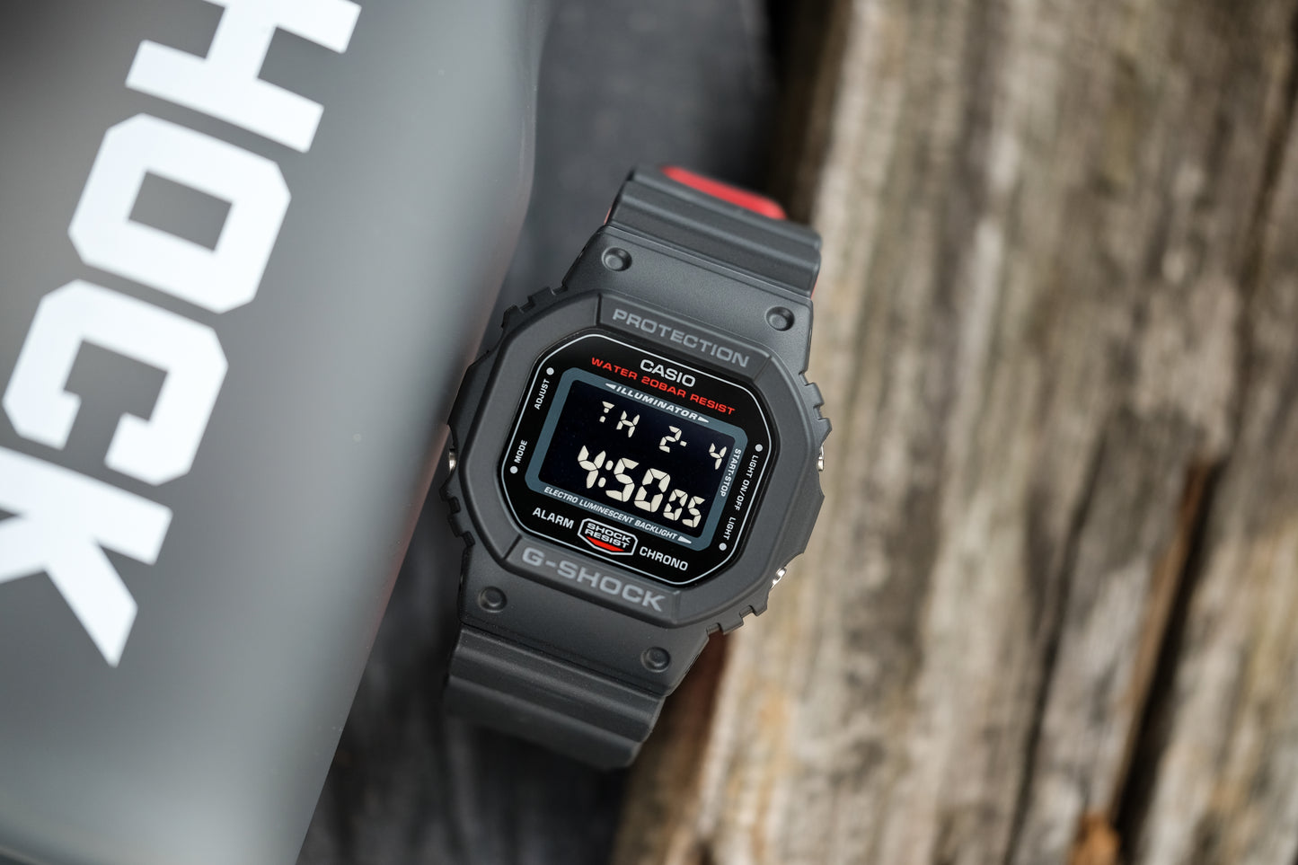 Casio Watch:DIGITAL 5600 SERIES DW-5600HR-1