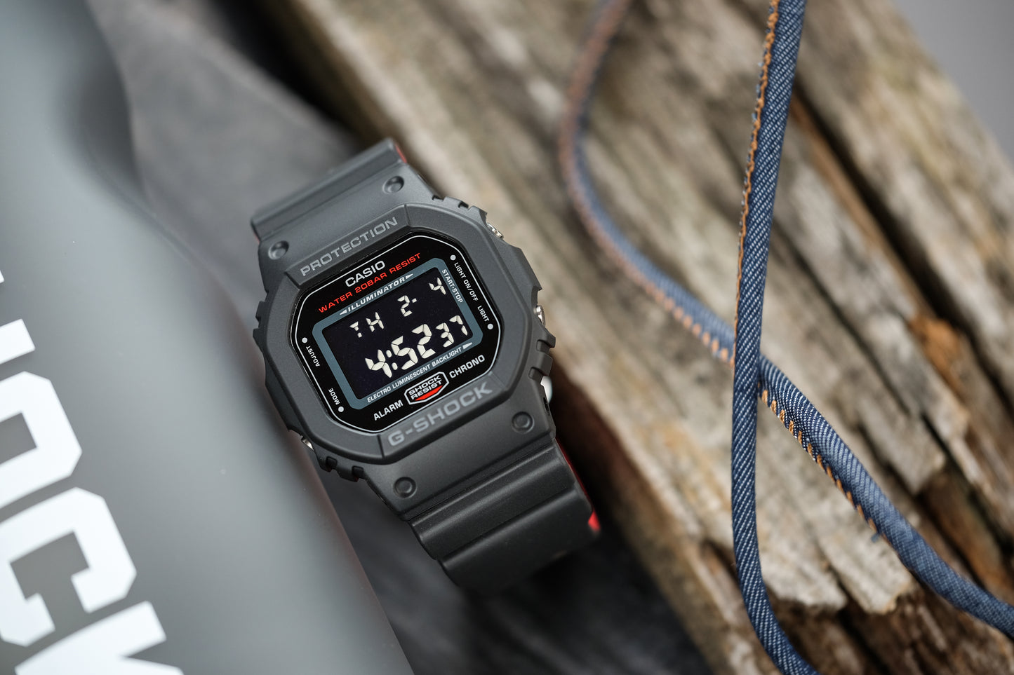 Casio Watch:DIGITAL 5600 SERIES DW-5600HR-1