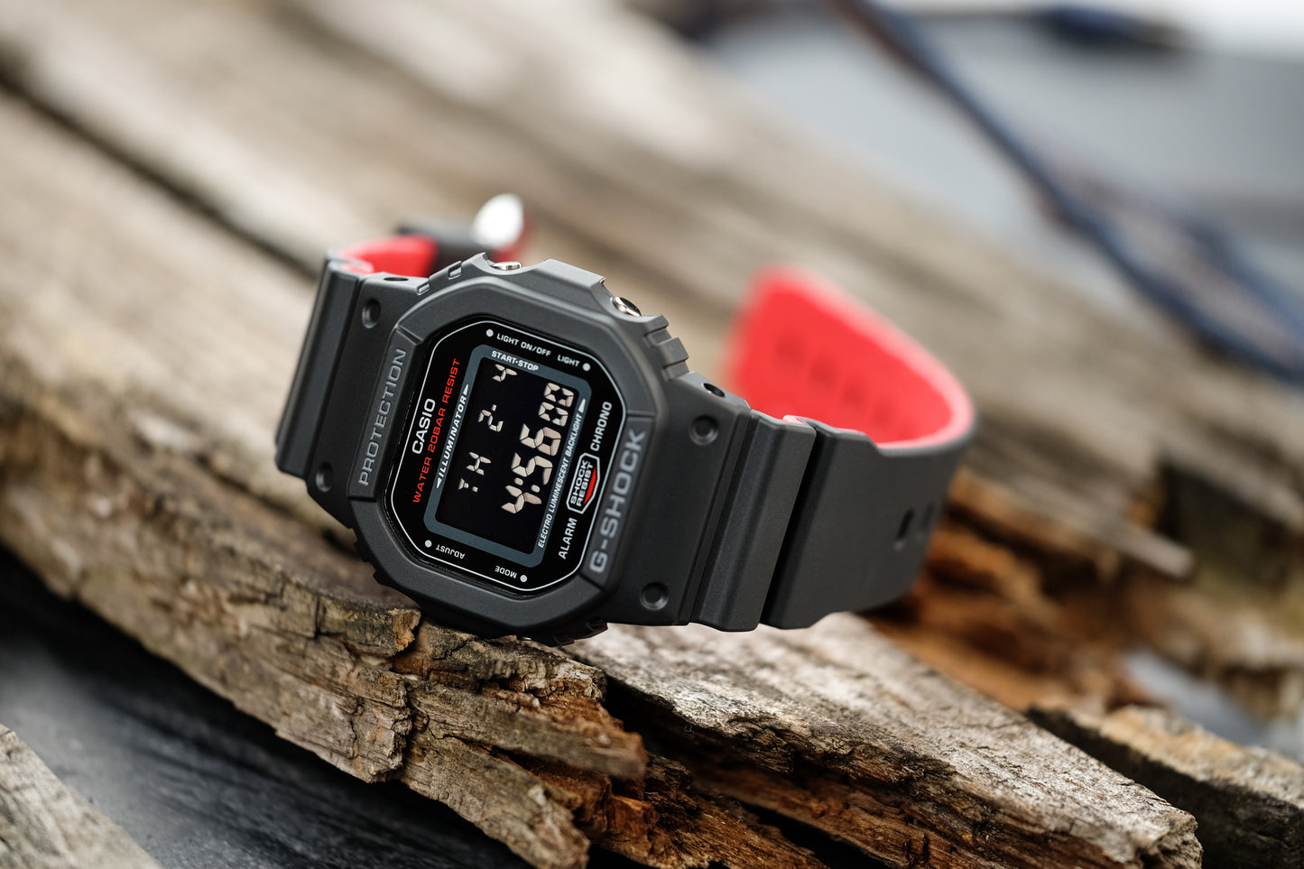 Casio Watch:DIGITAL 5600 SERIES DW-5600HR-1