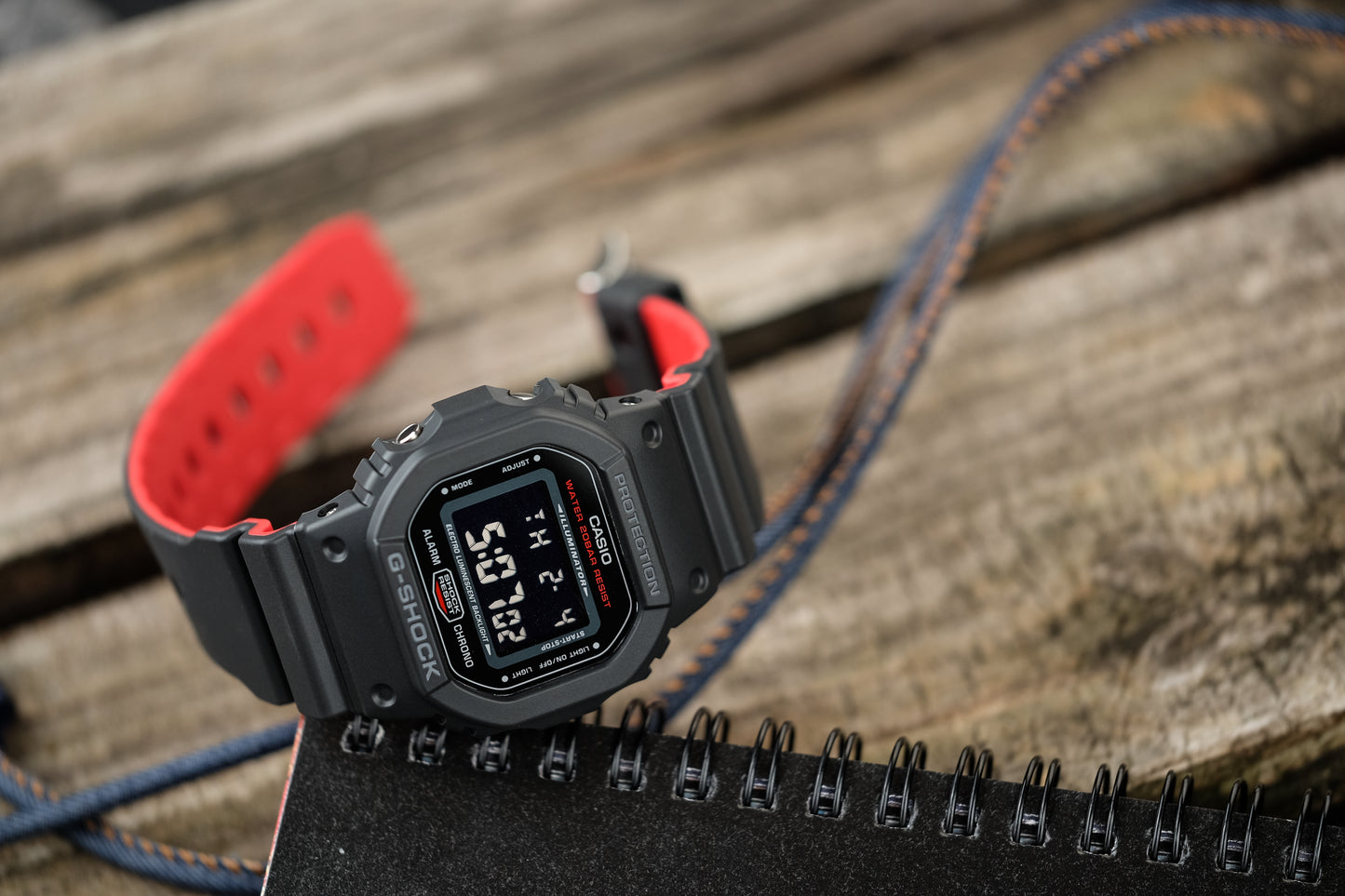 Casio Watch:DIGITAL 5600 SERIES DW-5600HR-1