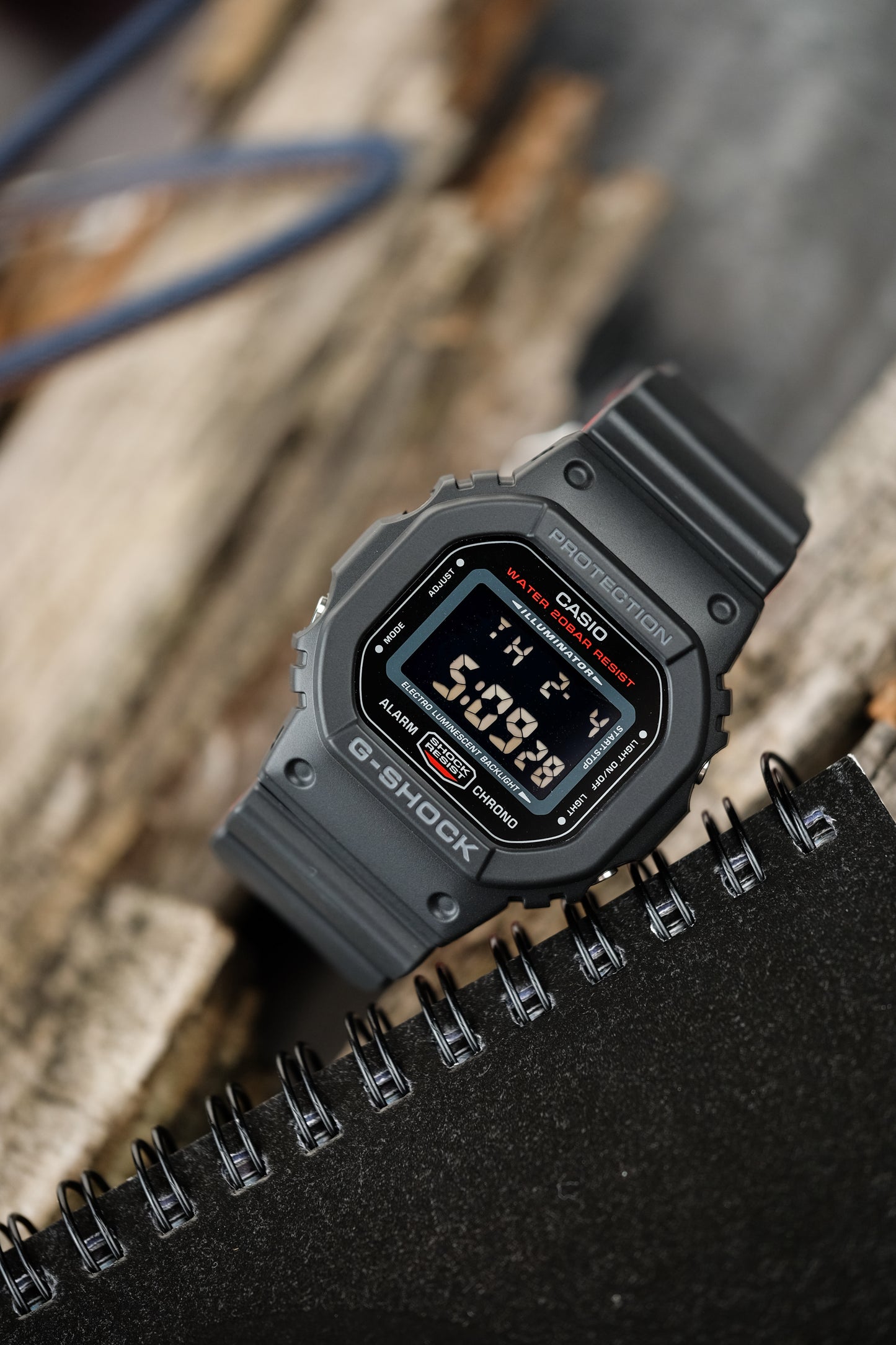 Casio Watch:DIGITAL 5600 SERIES DW-5600HR-1