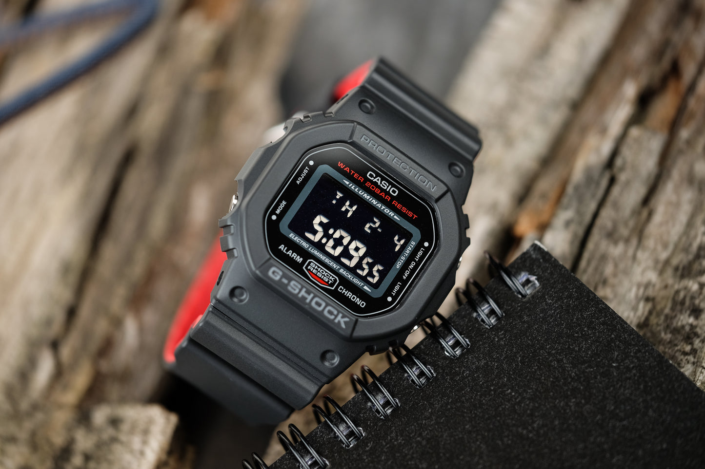 Casio Watch:DIGITAL 5600 SERIES DW-5600HR-1