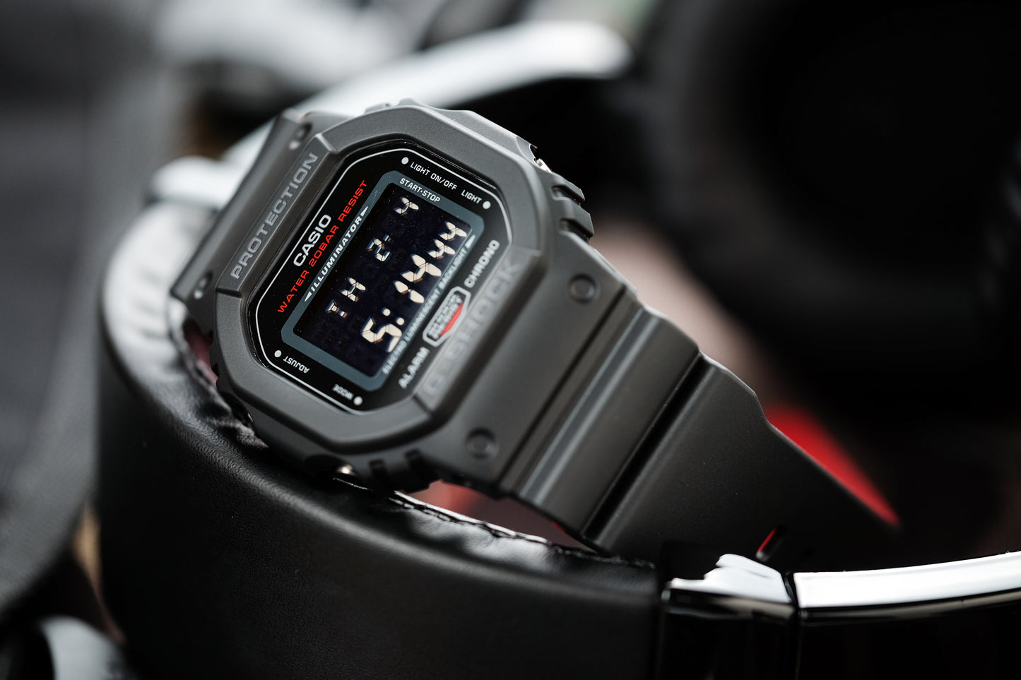 Casio Watch:DIGITAL 5600 SERIES DW-5600HR-1