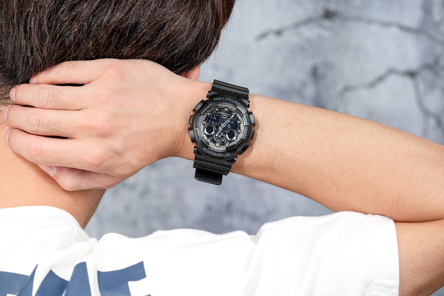 Casuo Watch:ANALOG-DIGITAL GA-100 SERIES GA-100CF-1A