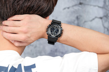 Casuo Watch:ANALOG-DIGITAL GA-100 SERIES GA-100CF-1A