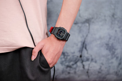 Casio Watch:DIGITAL 5600 SERIES DW-5600HR-1