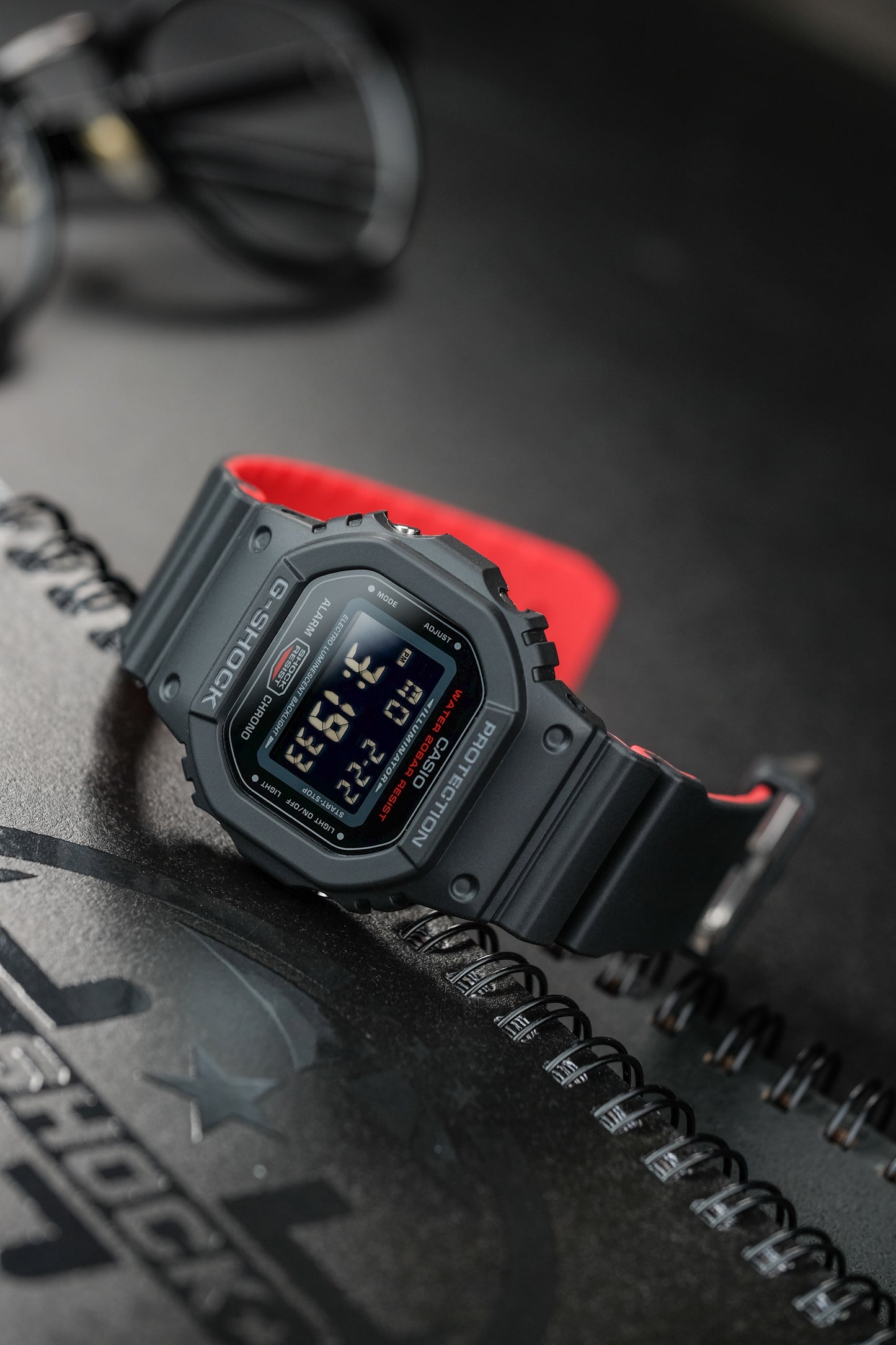 Casio Watch:DIGITAL 5600 SERIES DW-5600HR-1