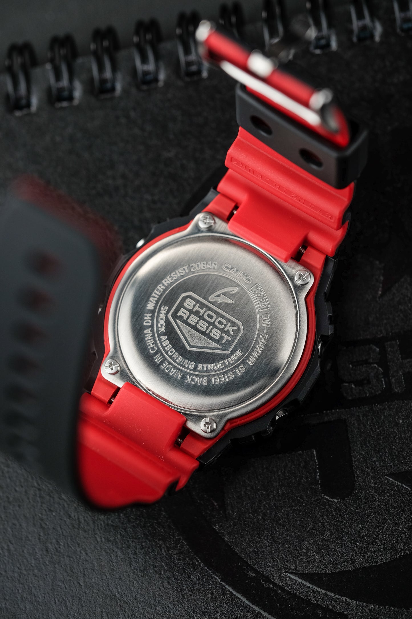 Casio Watch:DIGITAL 5600 SERIES DW-5600HR-1