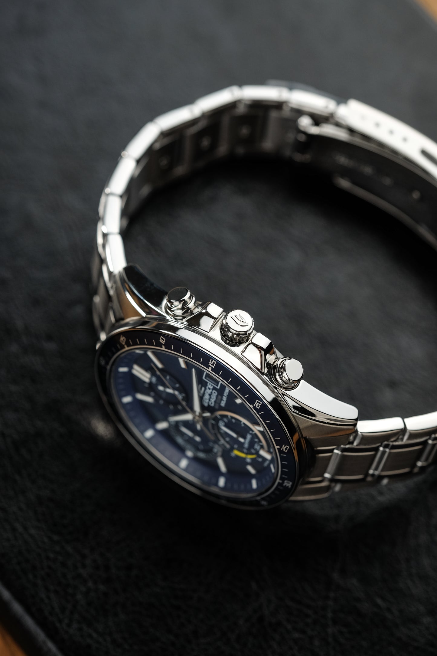 Casio Watch:Slim Line with Sapphire Crystal EFS-S510D-2AV