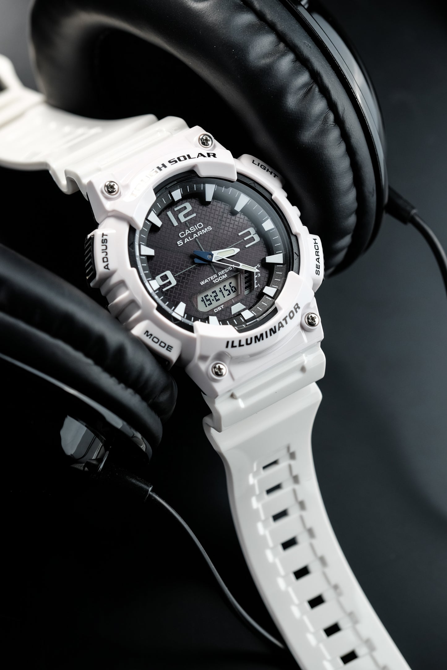 Casio Watch:Analog-Digital Combination solar AQS810WC-7AV