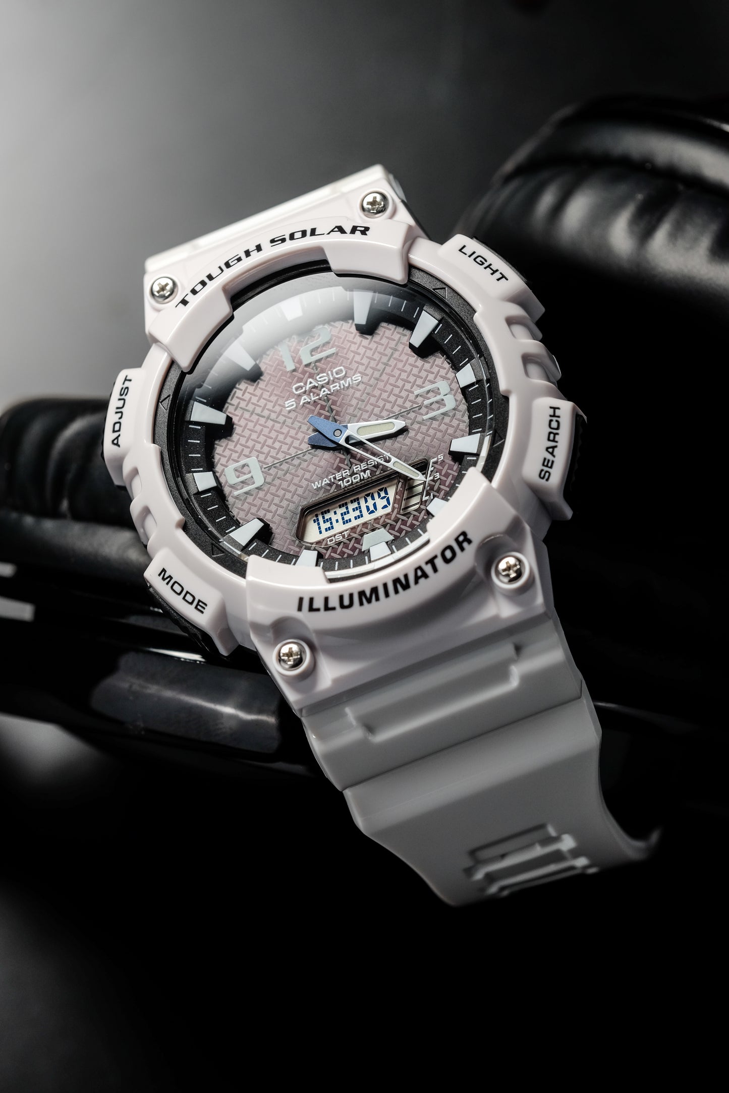Casio Watch:Analog-Digital Combination solar AQS810WC-7AV