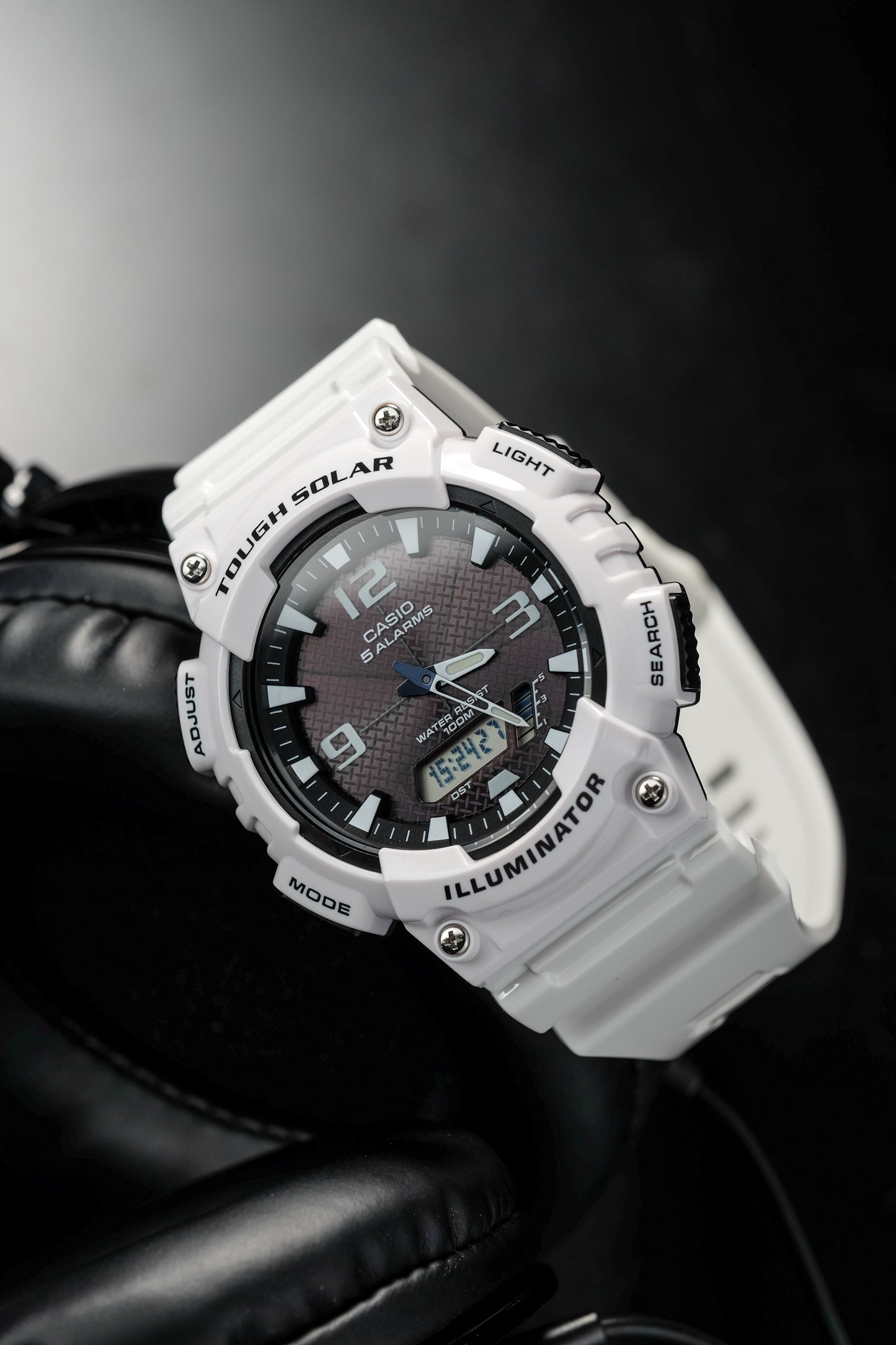 Casio Watch:Analog-Digital Combination solar AQS810WC-7AV