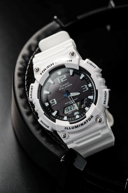 Casio Watch:Analog-Digital Combination solar AQS810WC-7AV
