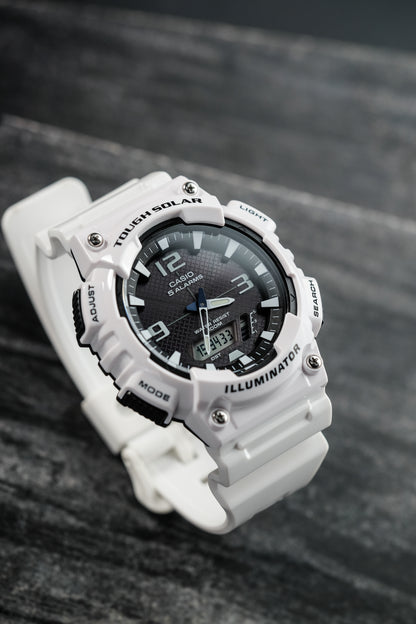 Casio Watch:Analog-Digital Combination solar AQS810WC-7AV