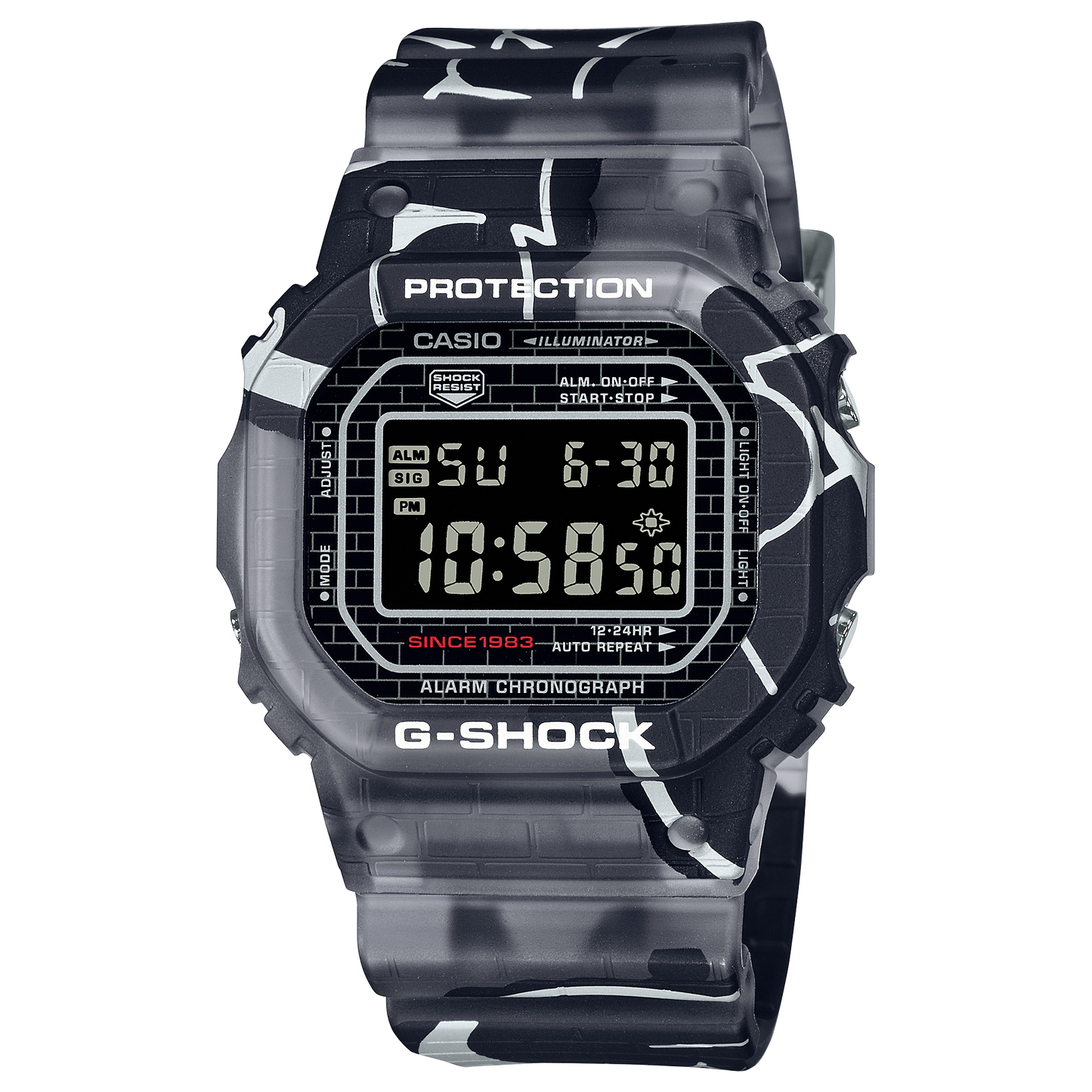 Montre Casio : NUMÉRIQUE SÉRIE 5000 DW-5000SS-1