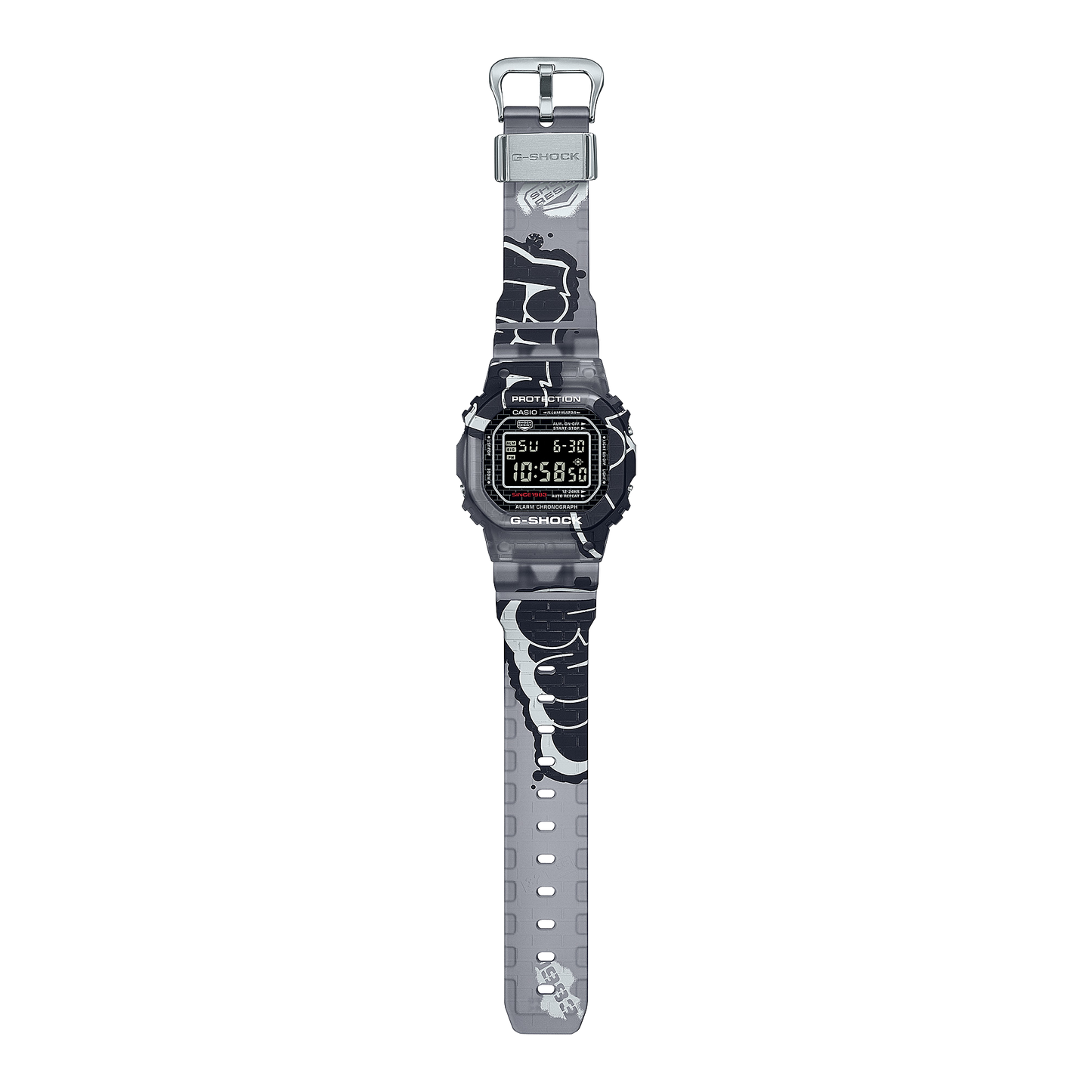 Montre Casio : NUMÉRIQUE SÉRIE 5000 DW-5000SS-1