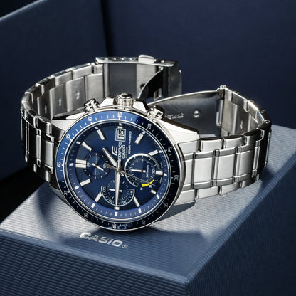 Casio Watch:Slim Line with Sapphire Crystal EFS-S510D-2AV