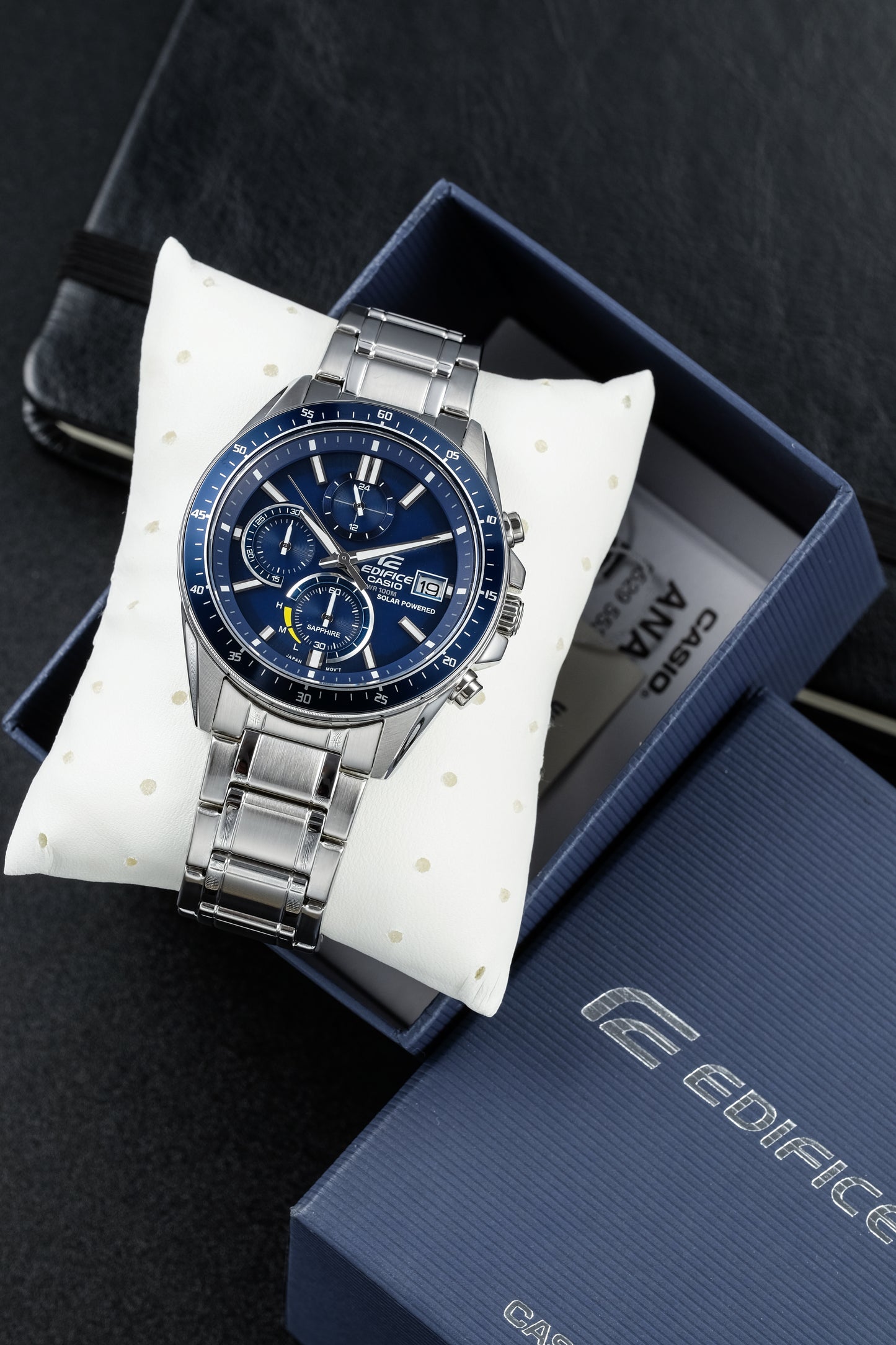 Casio Watch:Slim Line with Sapphire Crystal EFS-S510D-2AV