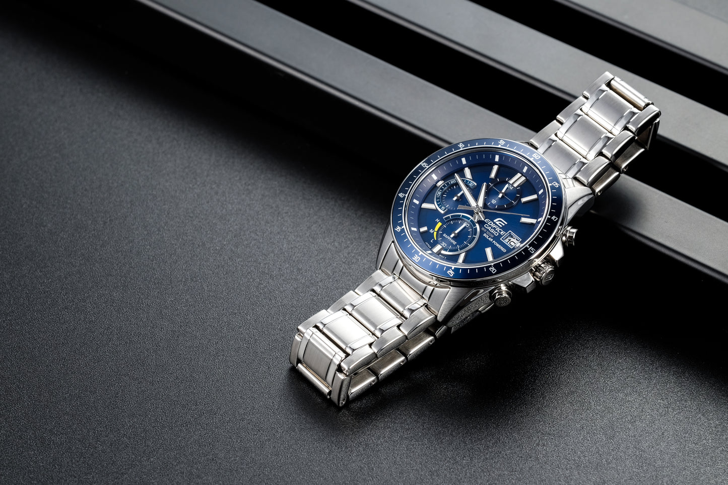 Casio Watch:Slim Line with Sapphire Crystal EFS-S510D-2AV