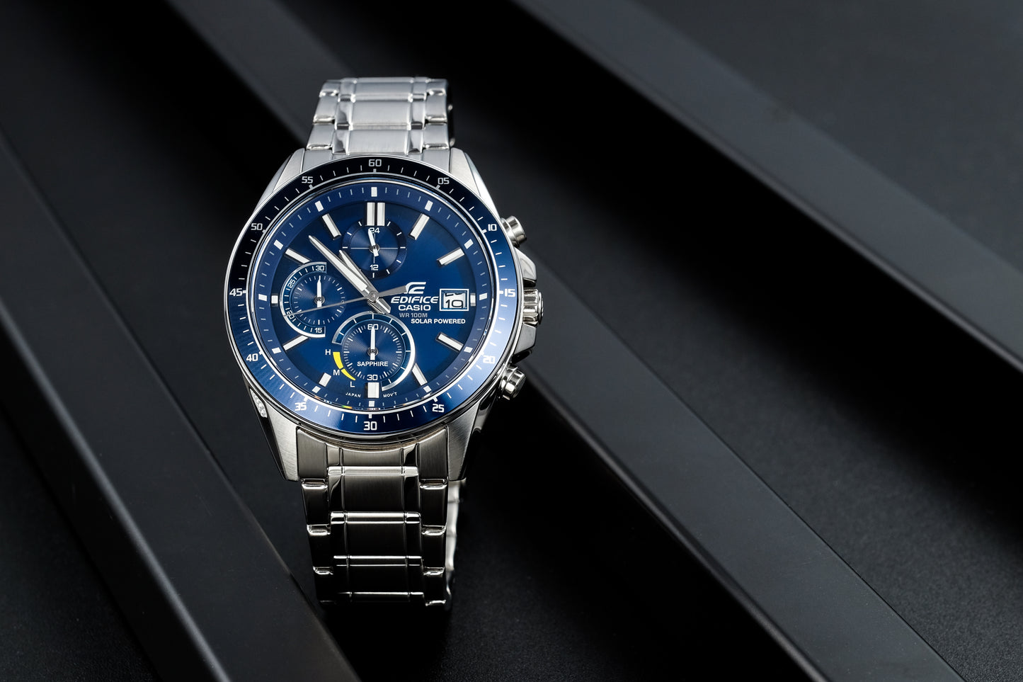 Casio Watch:Slim Line with Sapphire Crystal EFS-S510D-2AV
