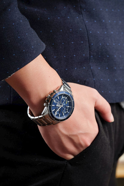 Casio Watch:Slim Line with Sapphire Crystal EFS-S510D-2AV