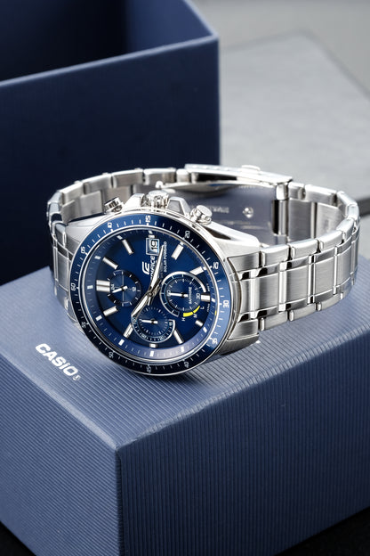 Casio Watch:Slim Line with Sapphire Crystal EFS-S510D-2AV