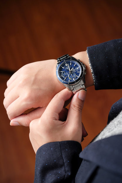 Casio Watch:Slim Line with Sapphire Crystal EFS-S510D-2AV
