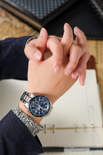 Casio Watch:Slim Line with Sapphire Crystal EFS-S510D-2AV