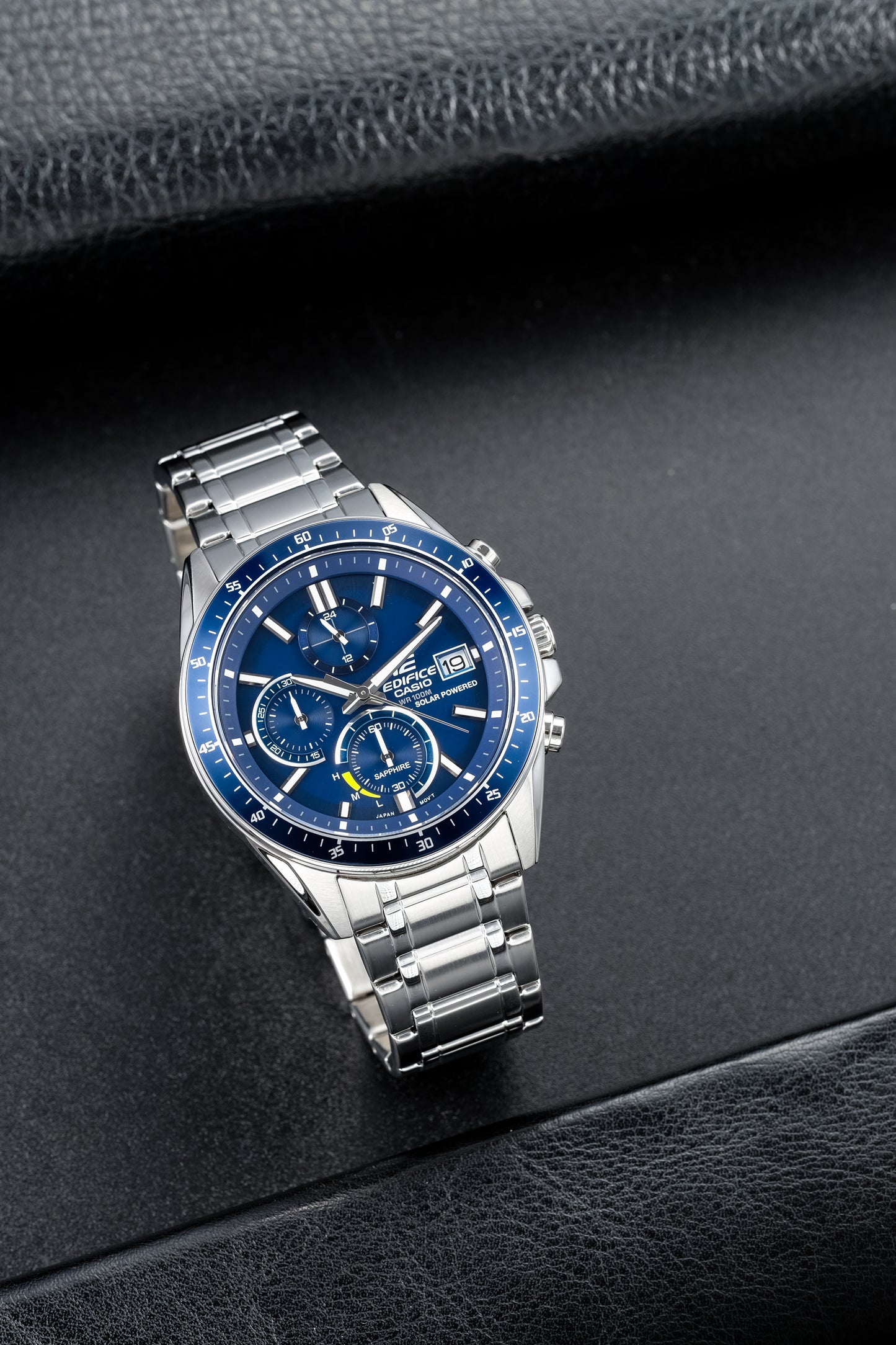 Casio Watch:Slim Line with Sapphire Crystal EFS-S510D-2AV