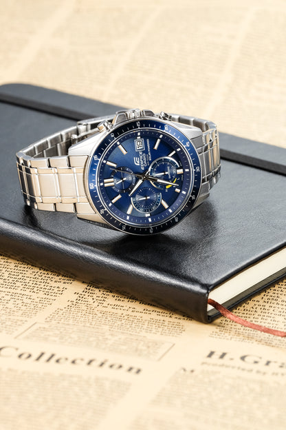 Casio Watch:Slim Line with Sapphire Crystal EFS-S510D-2AV